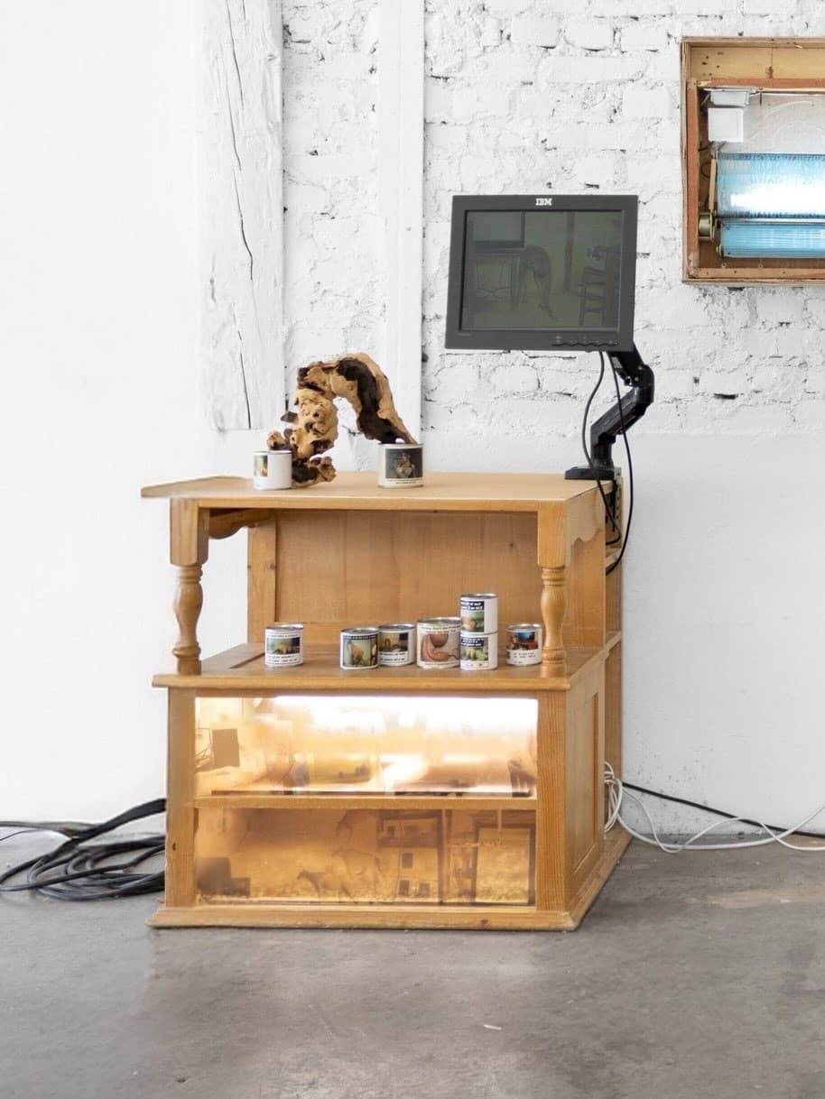 CHEWING GUM IN THE MOTHERBOARD installation view 13