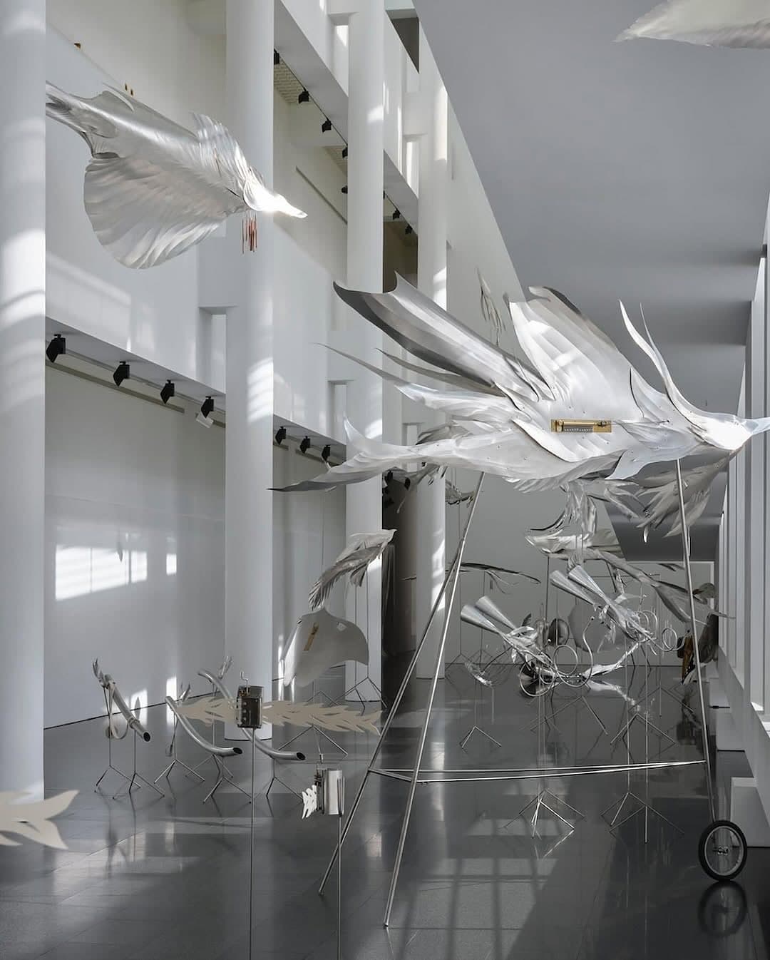 LUNAR ENSEMBLE FOR UPRISING SEAS exhibition view