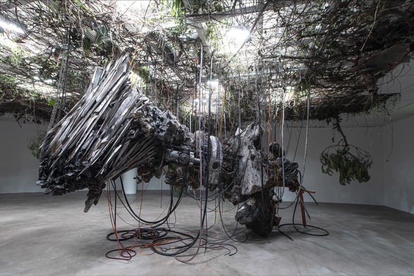 THE LANGUAGE OF THE ENEMY installation view 3