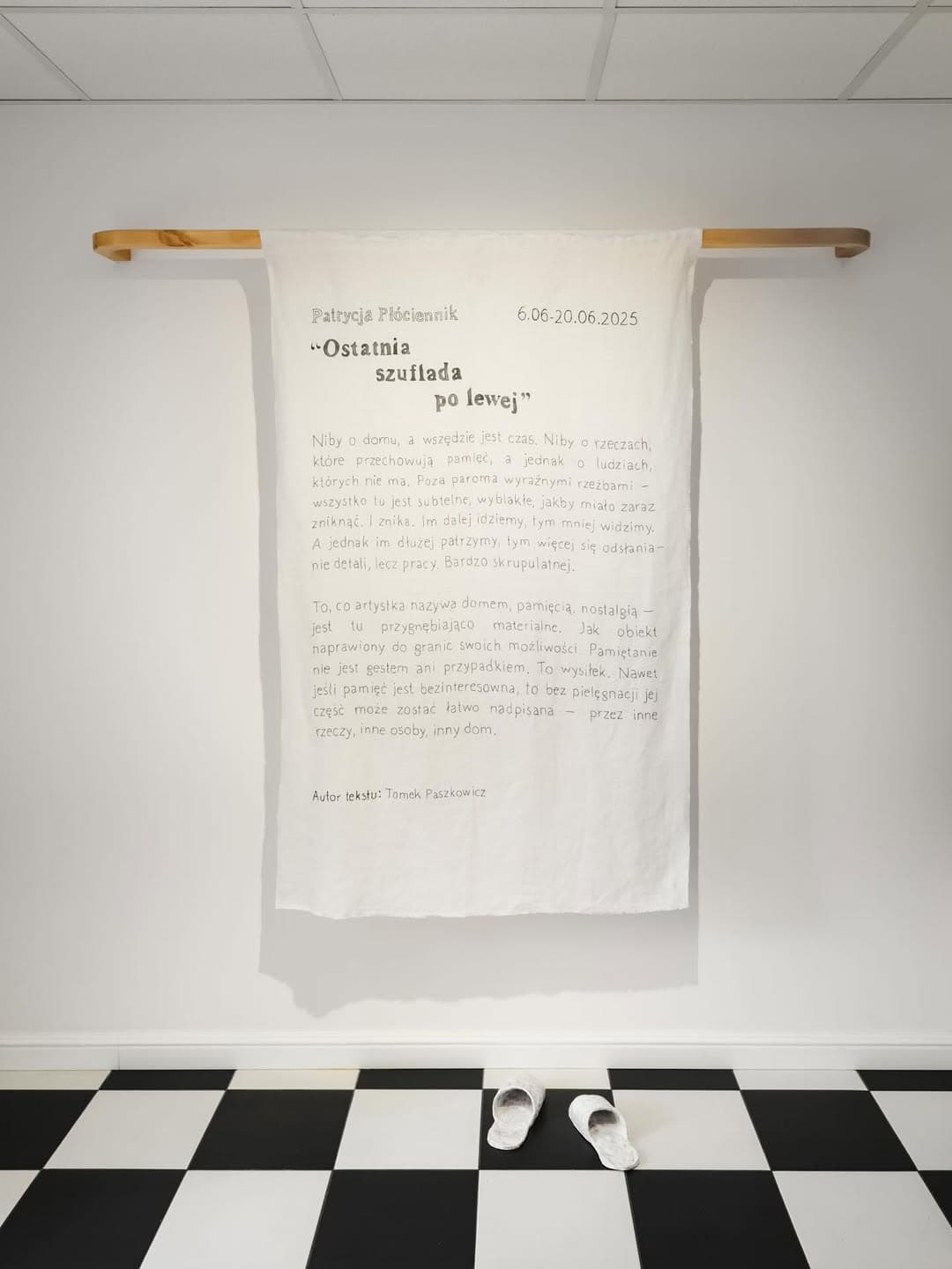 THE LAST DRAWER ON THE LEFT installation view 15