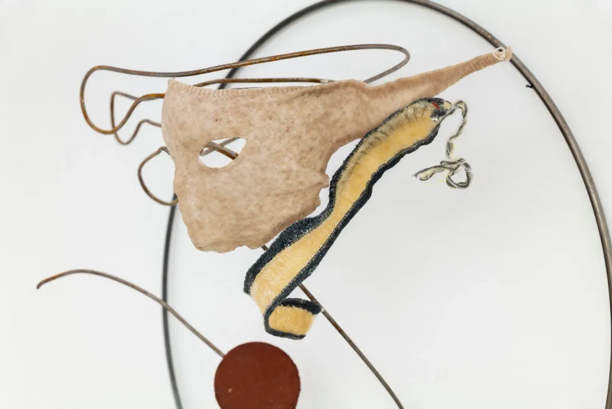 Triangle reshapes the O of my mouth installation view 10