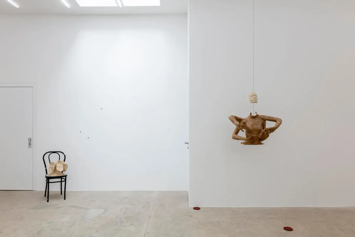 Triangle reshapes the O of my mouth installation view 5