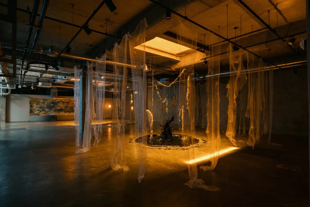 The Creeper in the Dusk exhibition view